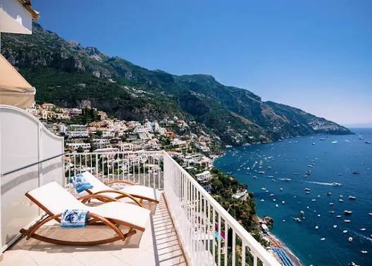 Positano Art Hotel Pasitea - 포지타노 절벽가 위치